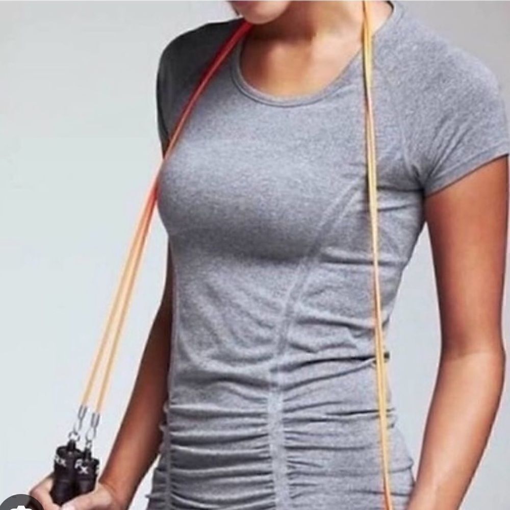 Athleta fastest track short sleeve shirt